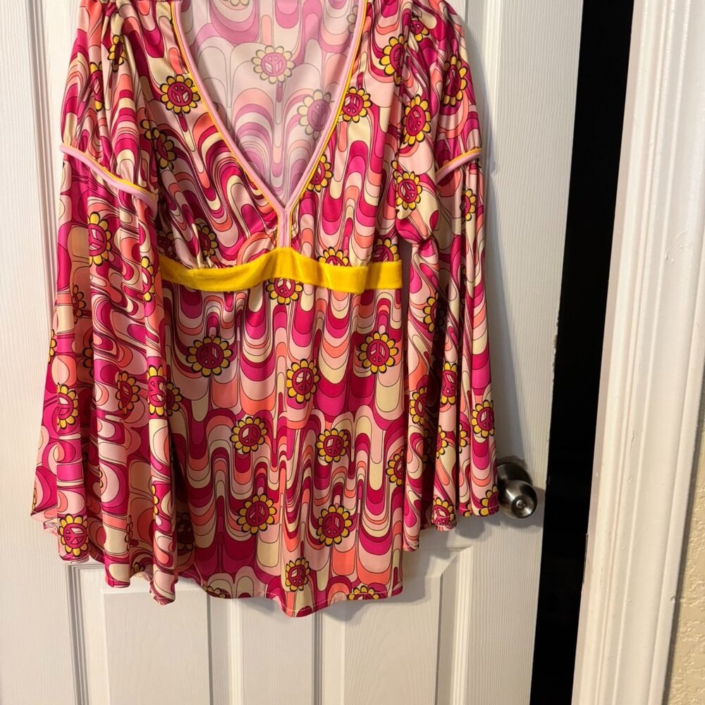 Halloween Costume 70's hippee outfit